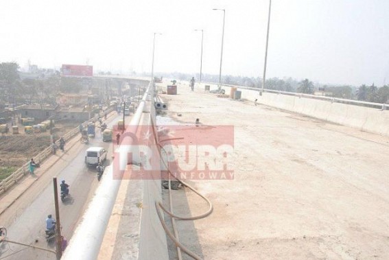 Agartala’s dream flyover to be opened soon ! Agartala’s dream flyover to be opened soon !